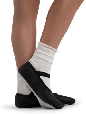 Girls Daisy Ballet Shoe White