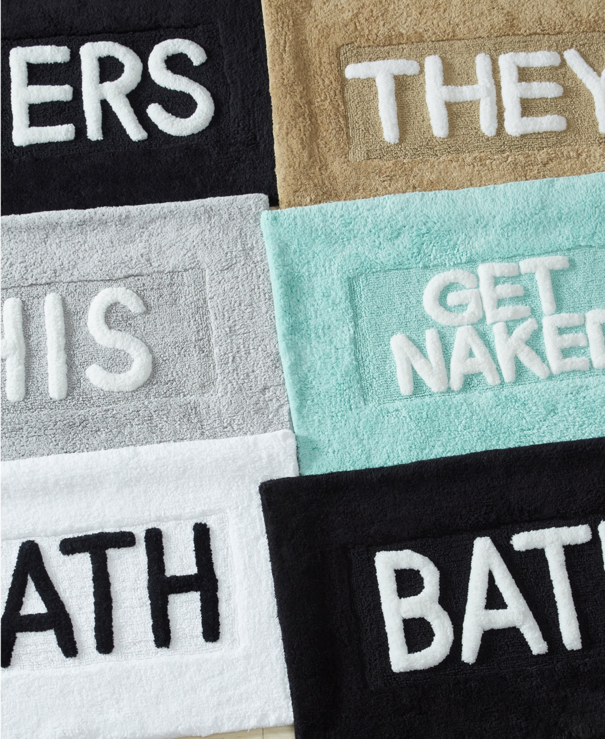 Shop Jean Pierre His & Hers Cotton 2-piece Bath Rug Set In White