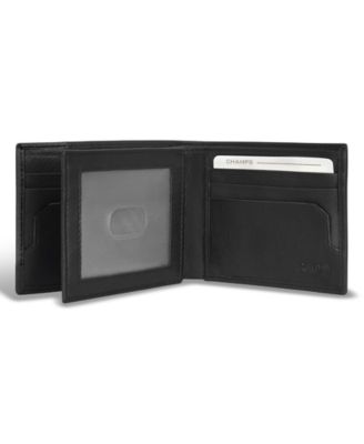 Men's Iconic Collection Leather Center Wing Wallet
