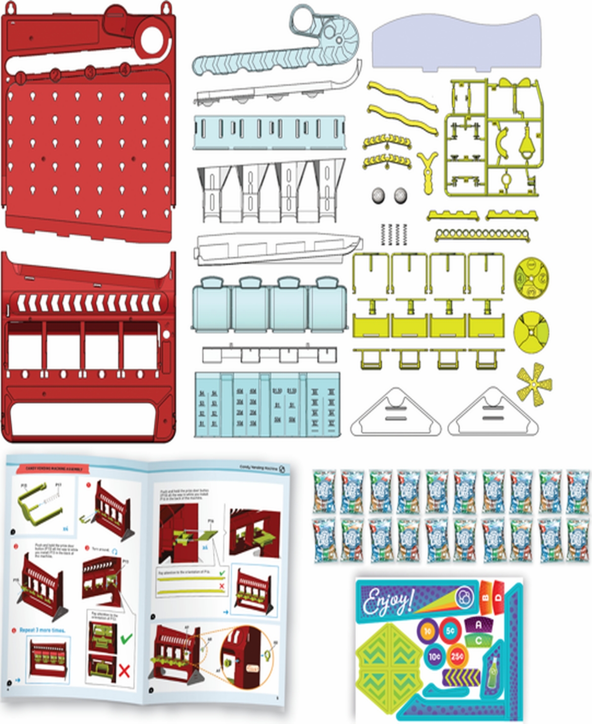 Shop Thames & Kosmos Candy Vending Machine Engineering Kit In Multi