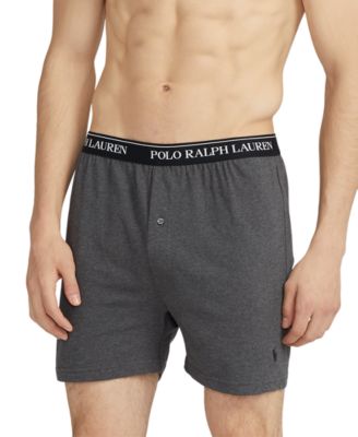 Men's 5-Pack Classic-Fit Cotton Knit Boxers 