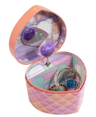 Polly Pocket Heart Musical Jewelry Box