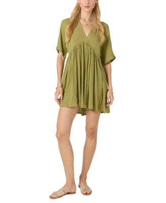 Juniors' Rosemary Essential Woven Mini Dress