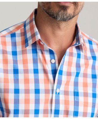 Men's Regular Fit Wrinkle-Free Hudson Button Up Shirt