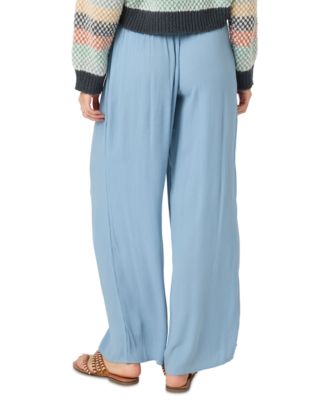 Juniors' Jonie Flowy-Fit Pull-On Pants