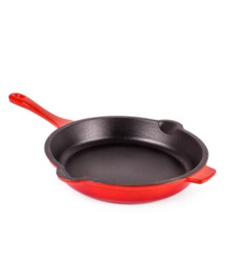 Neo 2pc Cast Iron 10" Fry Pan with Steak Press