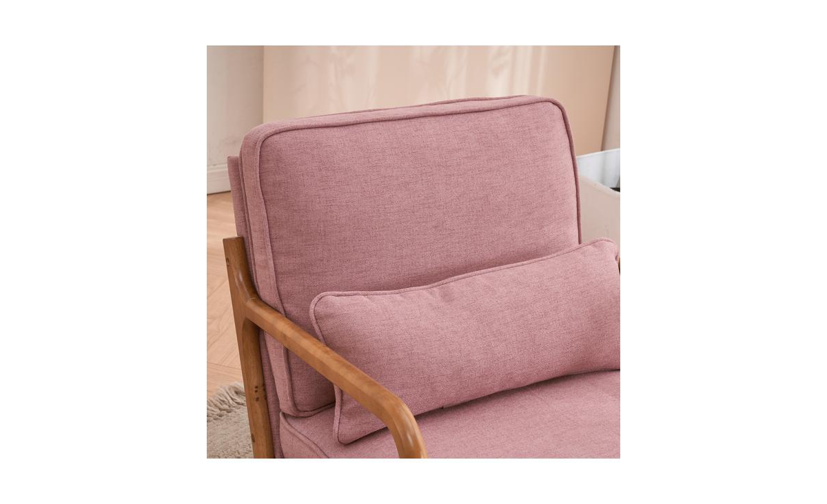 Slickblue Upholstered Single Lounge Chair, Stylish Indoor Accent Chair for Living Room