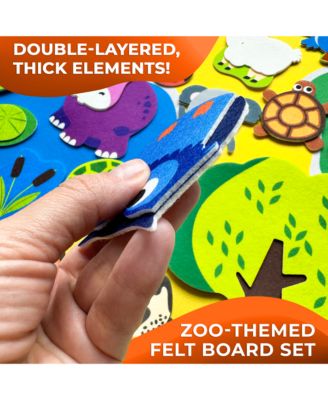 Felt Board for Kids 3-5 Years Old - Social Emotional Preschool Learning