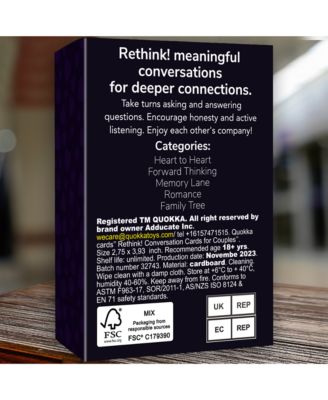 Know Me Better Conversation Cards for Couples Game for Married