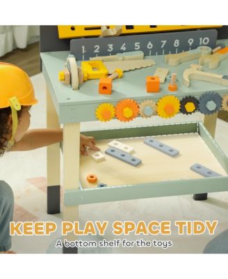 Toddler Tool Set, 49 Piece Kids Tool Bench Workbench Playset for 3-6