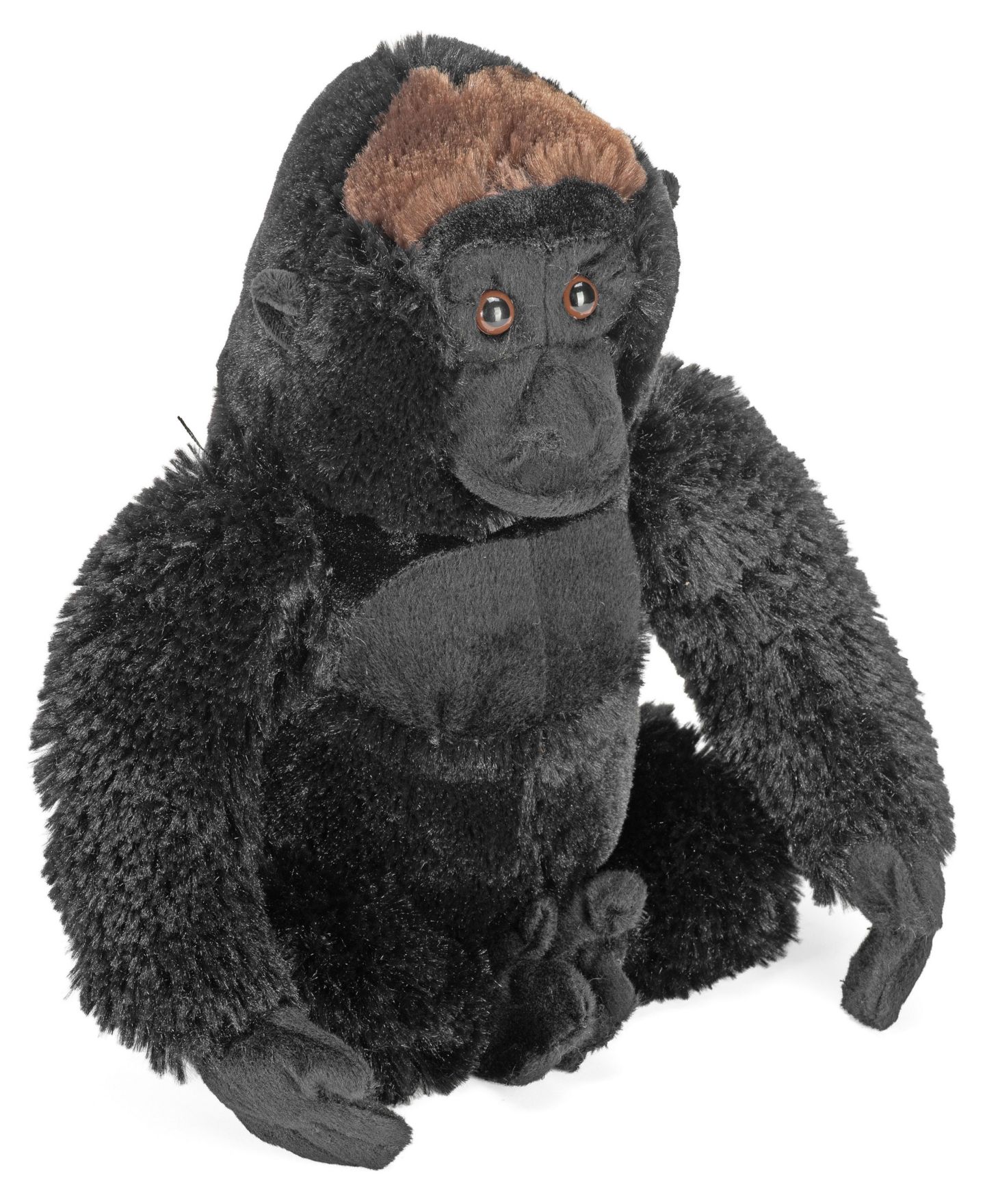 Детская мягкая игрушка Wild Republic Silverback Gorilla Plush, Stuffed Animal, Plush Toy, Gifts for Kids, Cuddlekins 12 Inches, цвет: Open Miscellaneous — фото 1