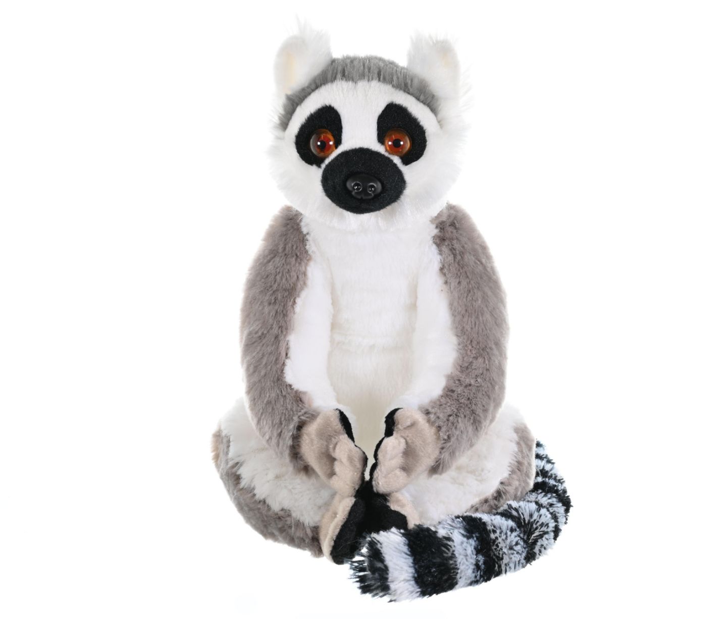 Детская мягкая игрушка Wild Republic Ring Tailed Lemur Plush, Stuffed Animal, Plush Toy, Gifts for Kids, Cuddlekins 12 Inches — фото 3