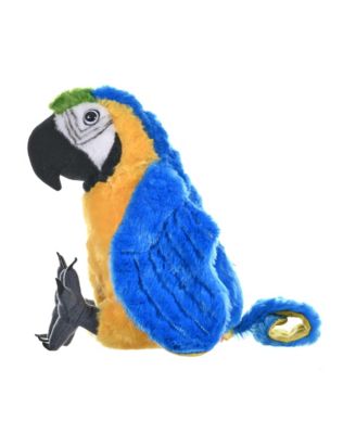 Cuddlekins Blue & Yellow Macaw Stuffed Animal, 12 Inches