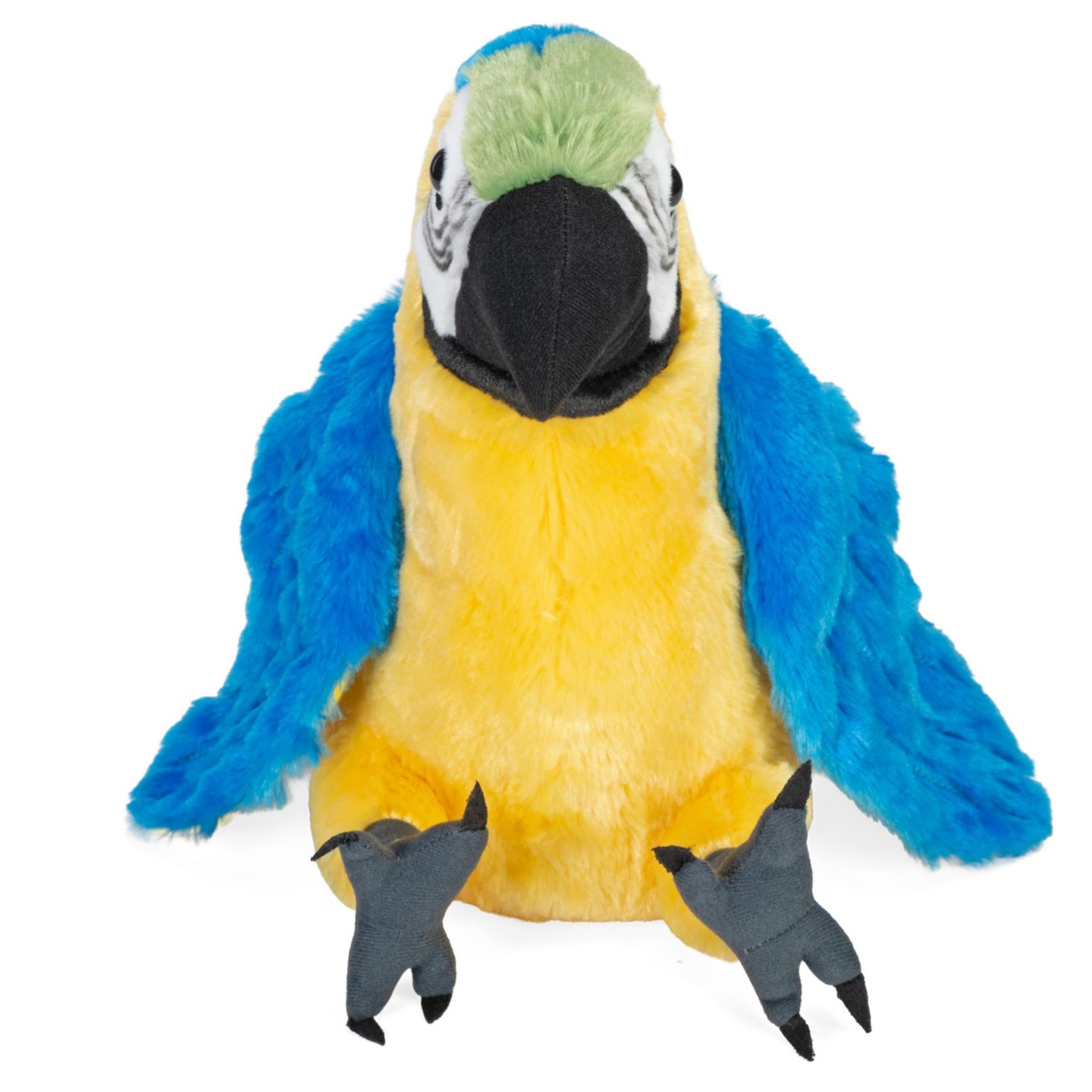 Детская мягкая игрушка Wild Republic Realistic Blue and Yellow Macaw 12" Stuffed Animal — фото 3