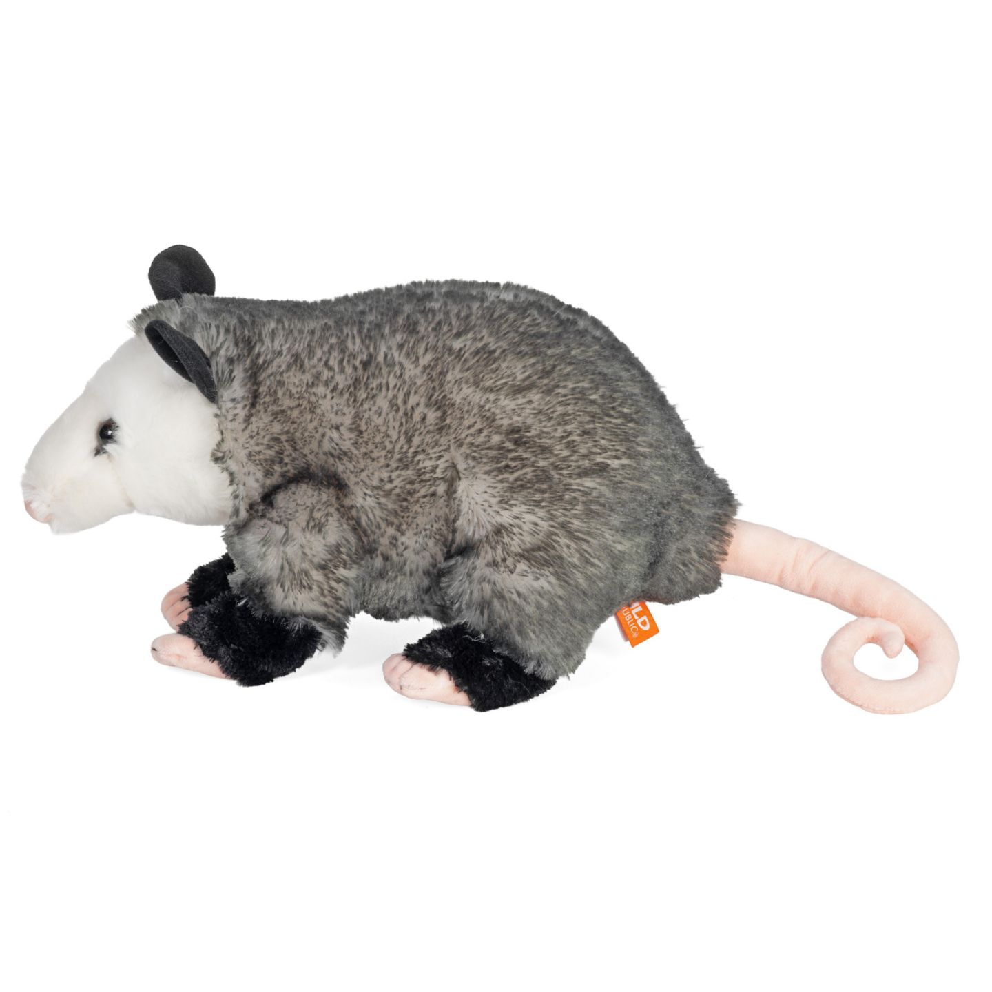 Детская мягкая игрушка Wild Republic Cuddlekins Lifelike Opossum 12" Plush with Posable Tail — фото 2