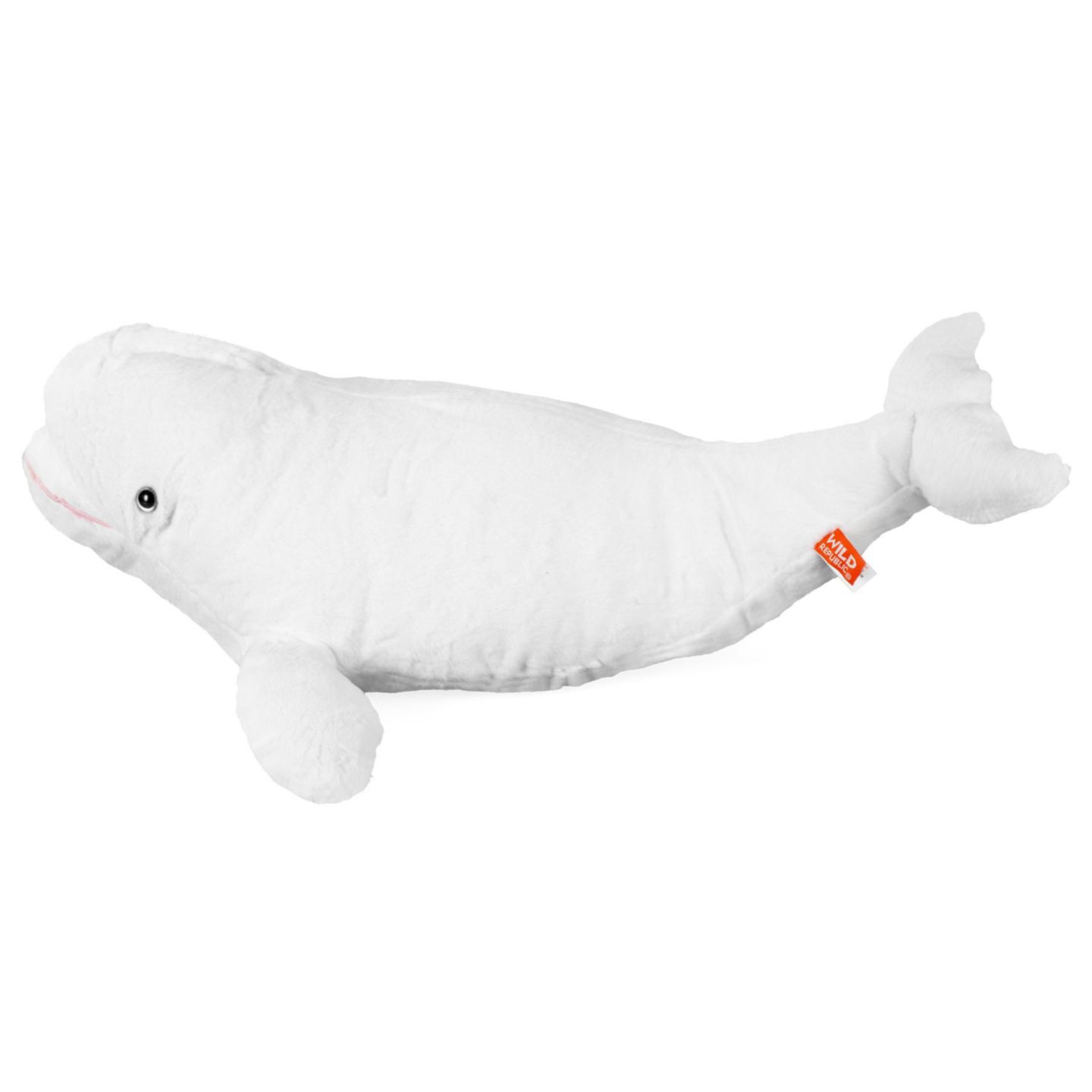 Детская мягкая игрушка Wild Republic Cuddlekins Soft Realistic Beluga Whale 12" Plush, 1-Piece — фото 2
