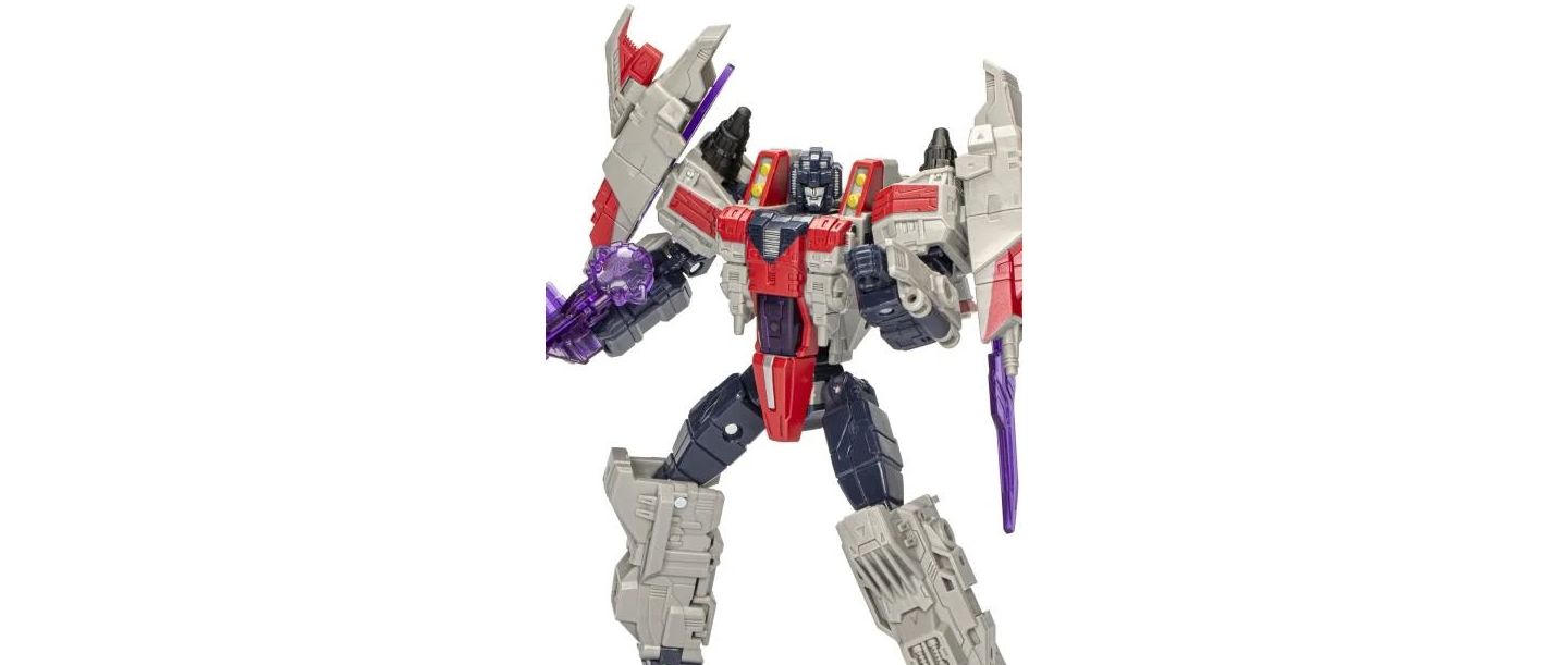Детская фигурка Transformers Cybertron Universe Starscream 7" Voyager Class Action Figure, Ages 8+ — фото 7