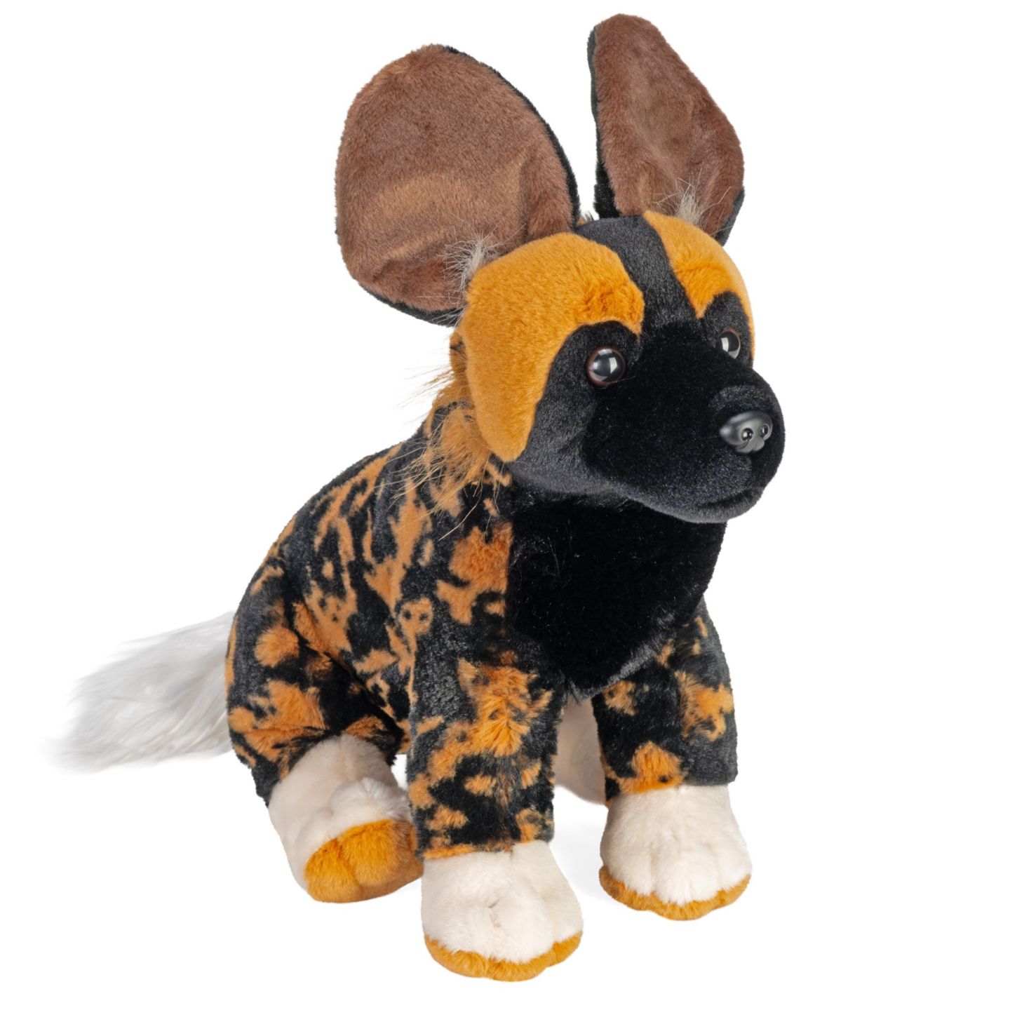 Детская мягкая игрушка Wild Republic African Wild Dog Plush, Stuffed Animal, Plush Toy, Gifts for Kids, Cuddlekins 12 Inches — фото 1