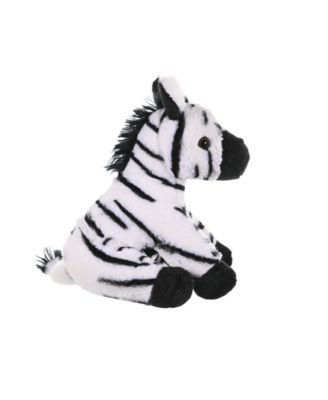 Cuddlekins Mini Zebra Foal Stuffed Animal, 8 Inches