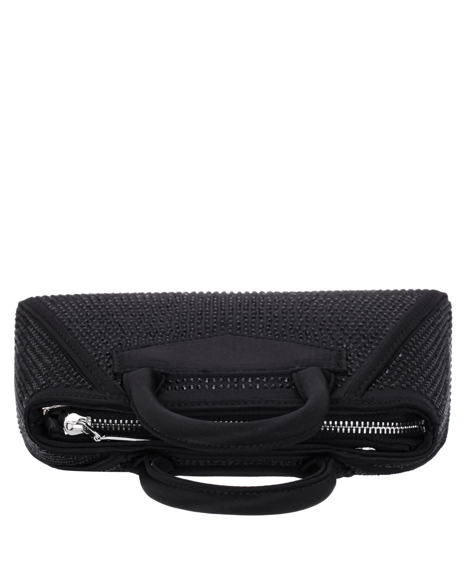 All Over Crystal Satchel Bag