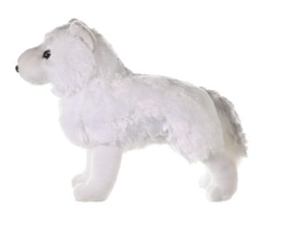Arctic Wolf, Cuddlekins, Stuffed Animal, Plush Toy, Gifts for Kids, 12 Inches