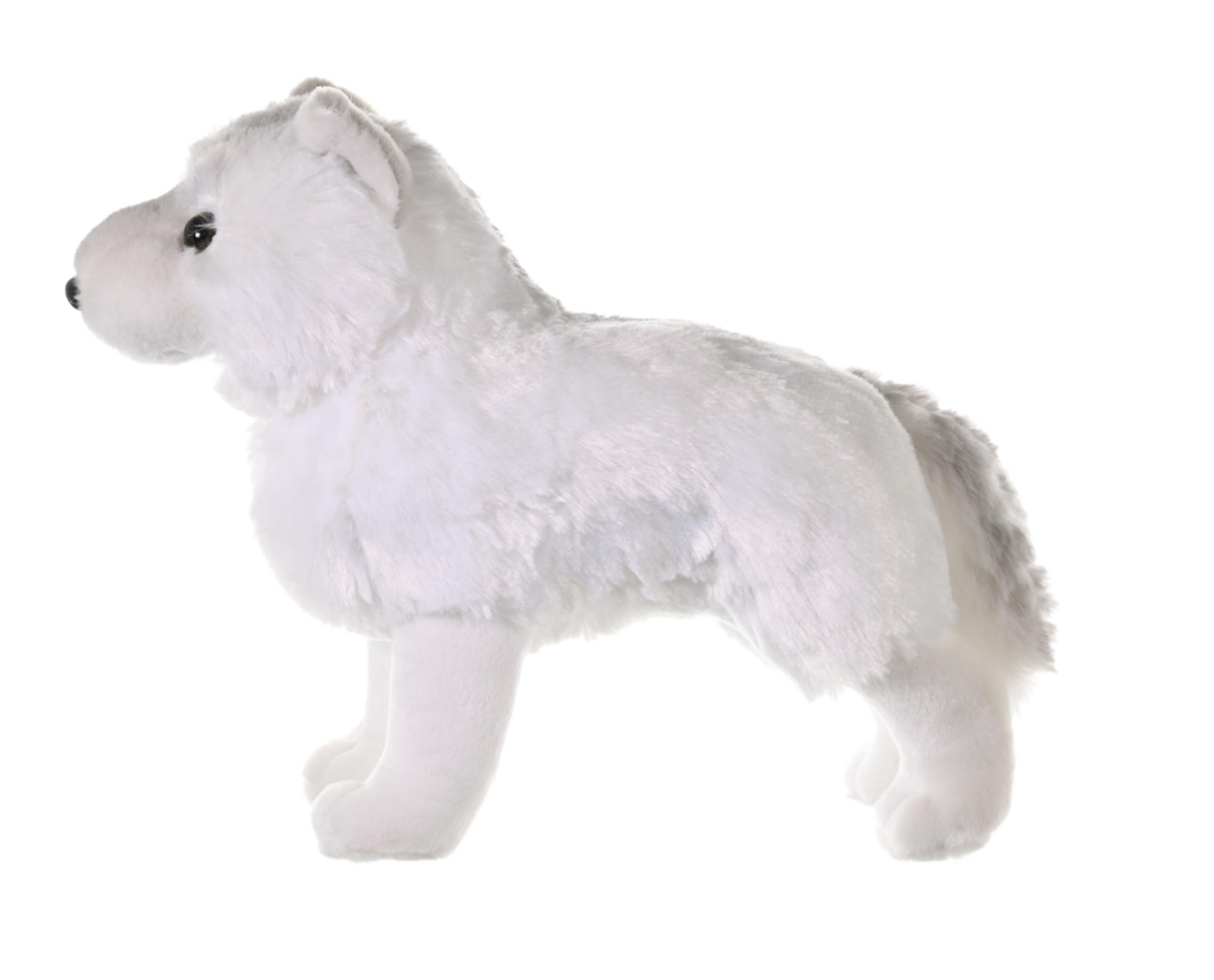 Wild Republic Cuddlekins Arctic Wolf Stuffed Animal, 12 Inches