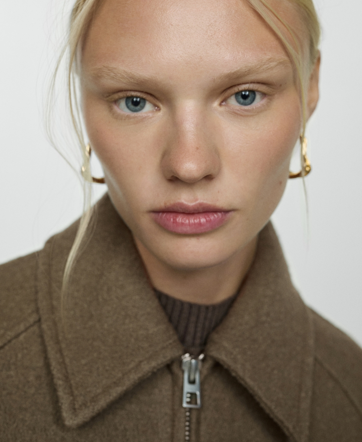 Mango Women's Pocketed Wool-Blend Jacket