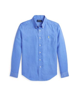 Boys 8-20 Linen Shirt