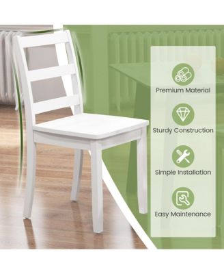 Dining Chairs Set of 2 Wood Dining Room Kitchen Side Chairs for Living Room