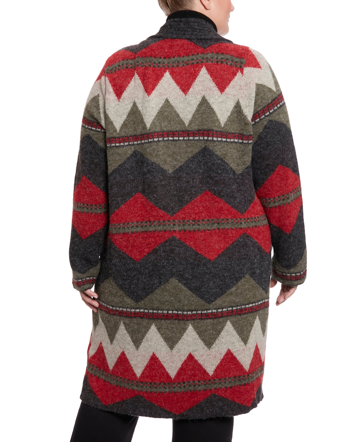 Joseph A Plus Size Coatigan Sweater