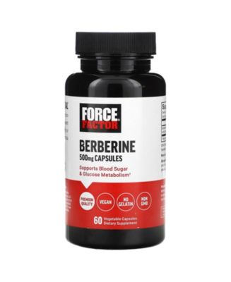 Force Factor Berberine 500 mg - 60 Vegetable Capsules - Macy's