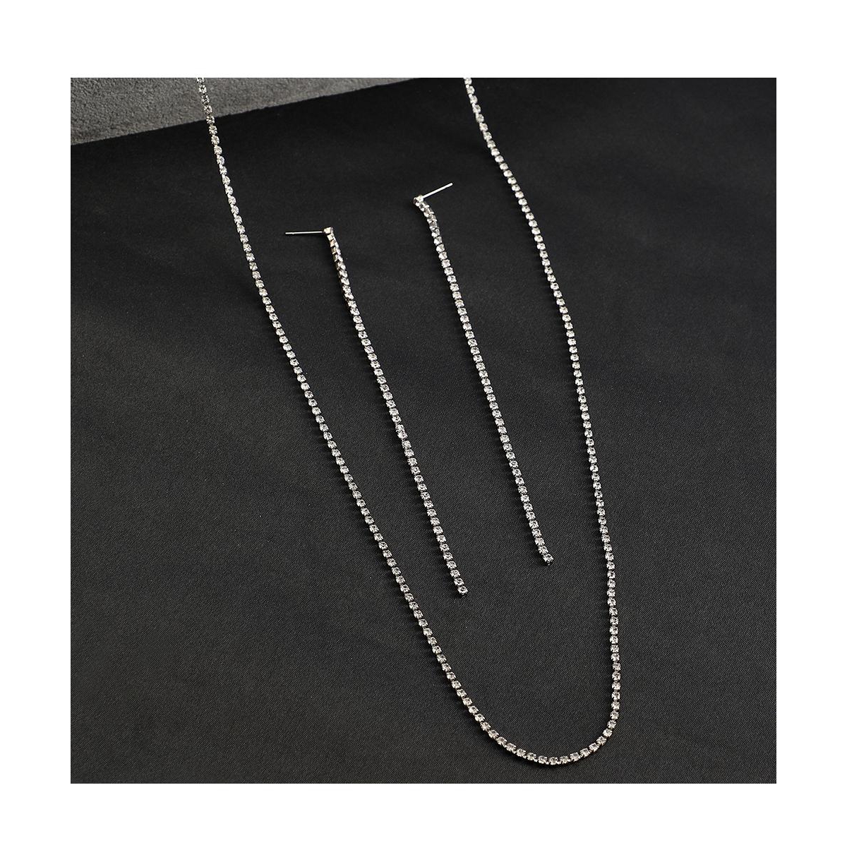 Sohi Women's The Bijou Jewellery Set In Silver