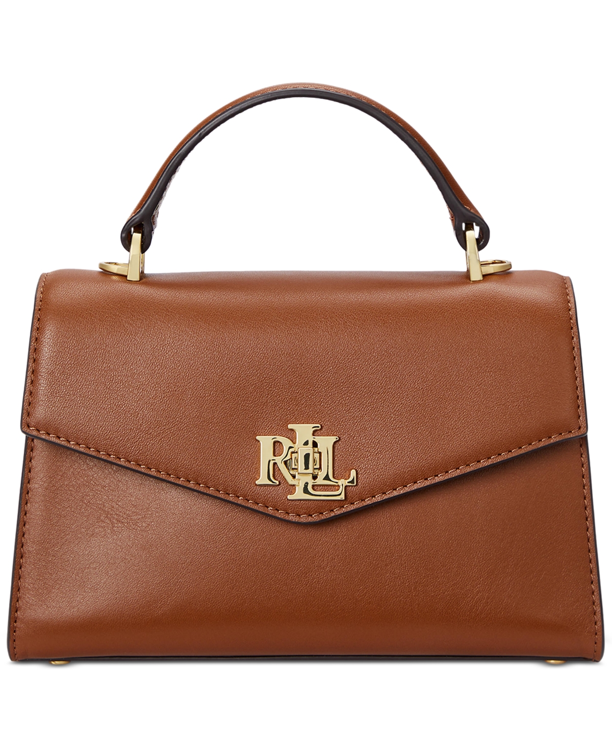 Lauren Ralph Lauren Leather Farrah Satchel