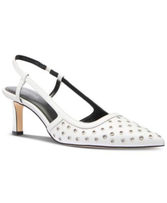 パンプス Michael By Michael Kors Slingback Alora Michael Kors Women's Alora Pointed Toe Mid Heel Slingback