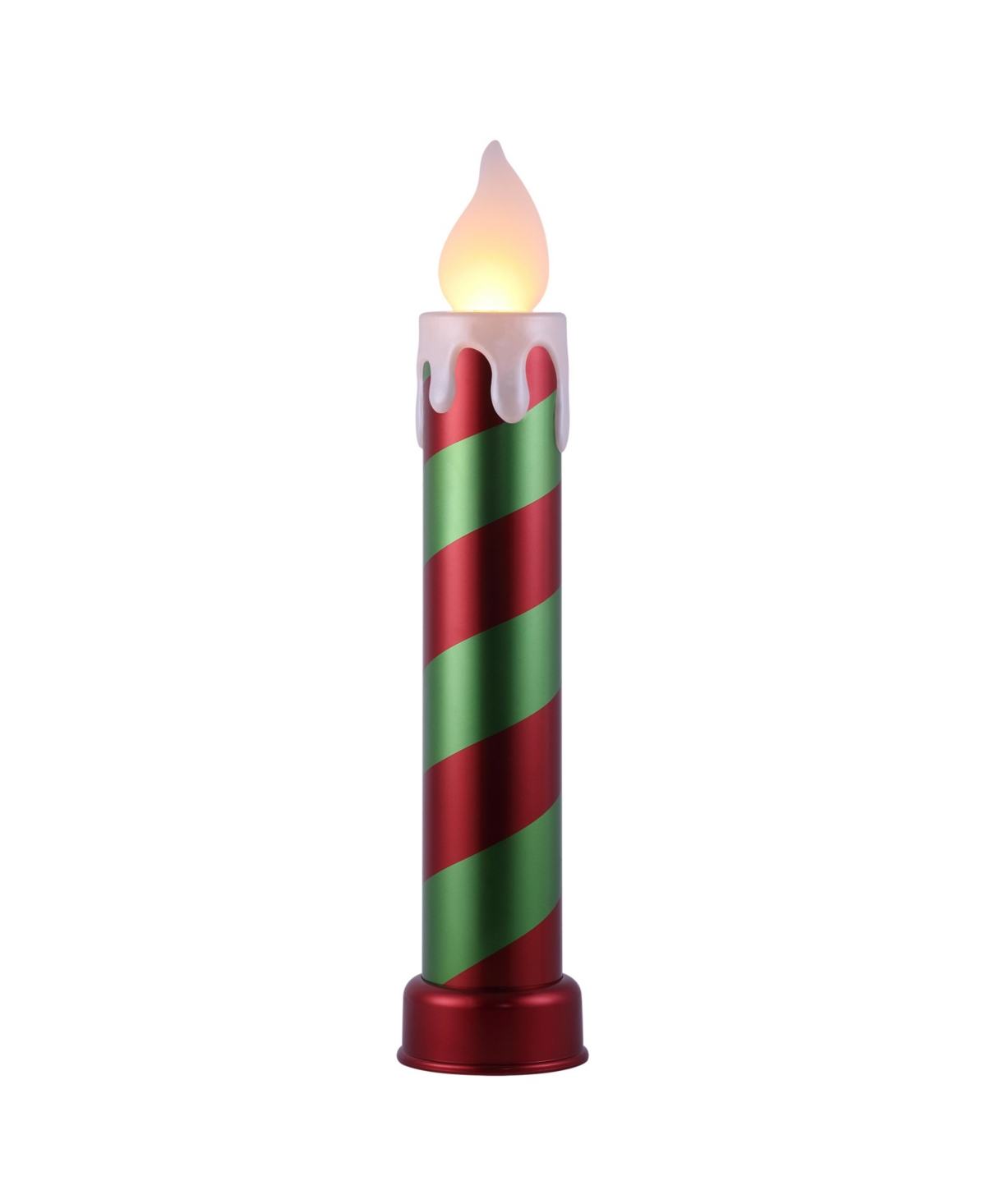 Mr. Christmas(R) 36in. Striped Metallic Blow Mold Candle Stick