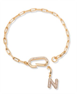 Petra Initial Charm Bracelet