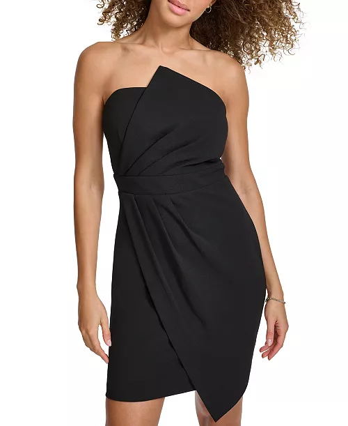 women's side-gathered dress