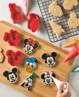 Bake with Mickey Mouse 8-Piece Cookie Cutter and Stamp Set