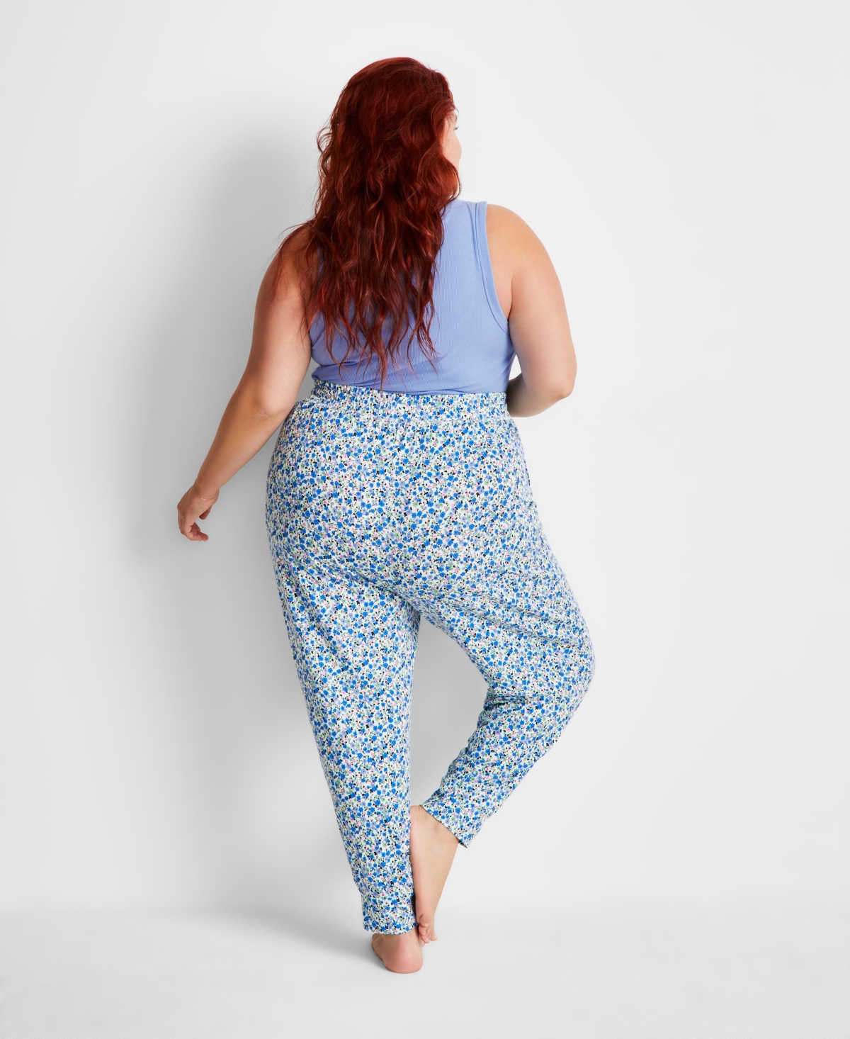 State Of Day Printed Jogger Pajama Pants Xs-3x, Created For Macy's In Dream Ditsy