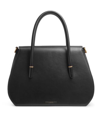 Bellerose Double Top Handle Leather Satchel