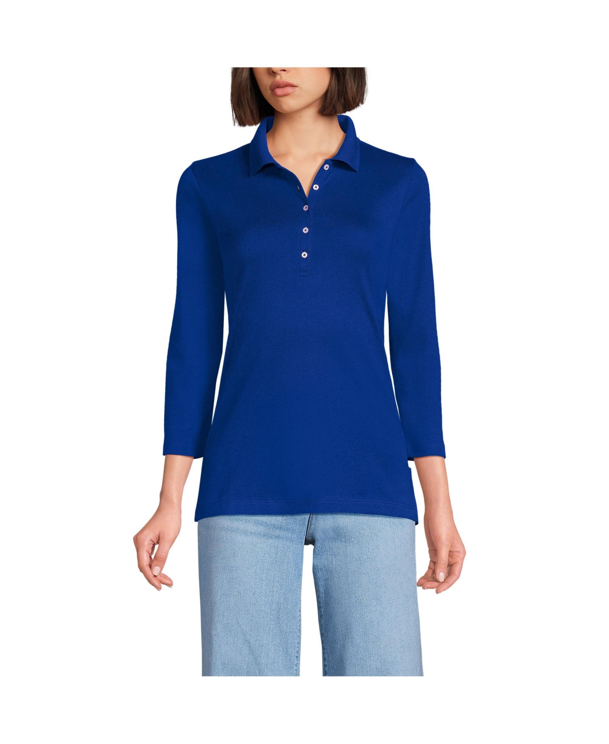 Lands end supima polo clearance