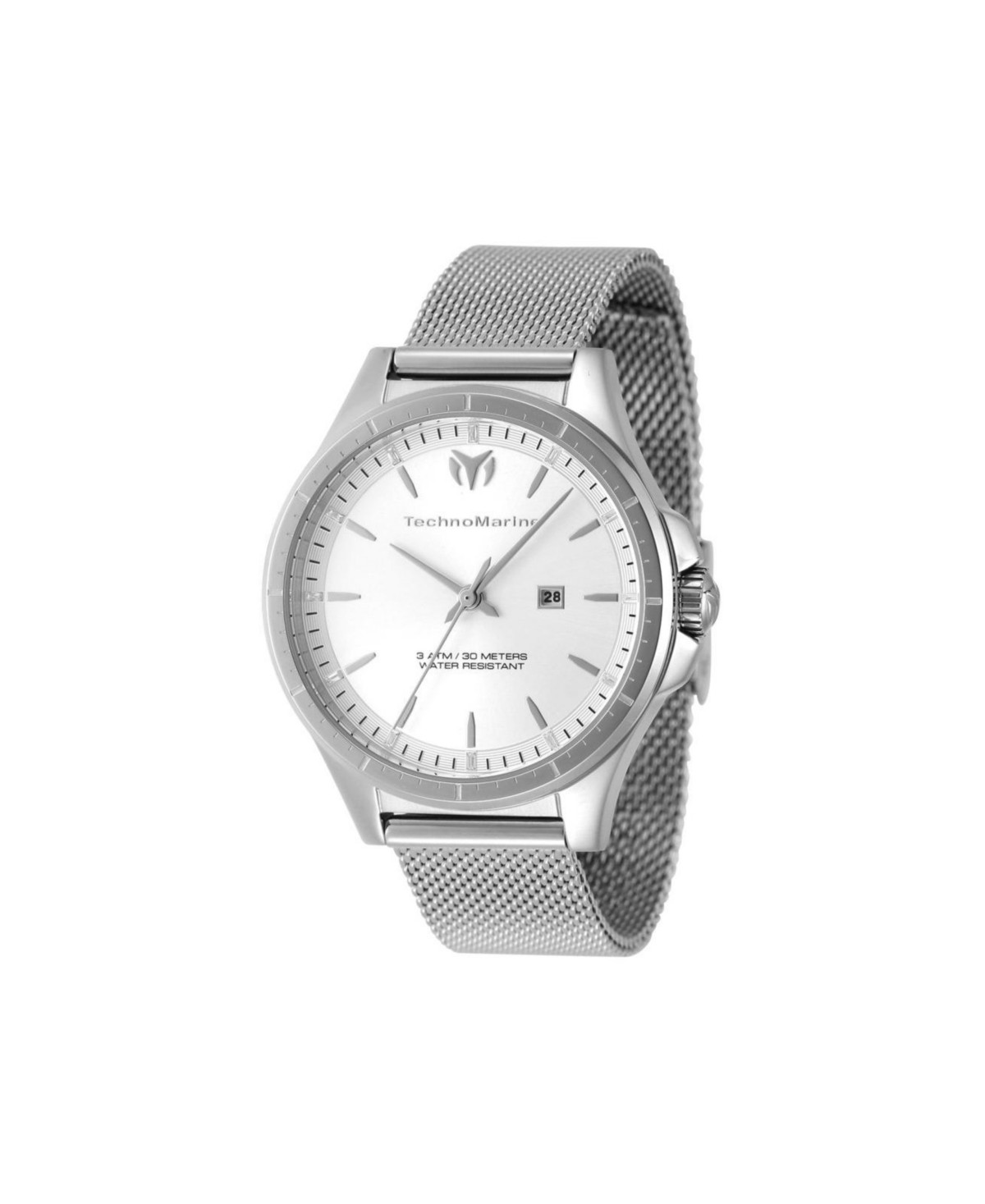 TechnoMarine Women's Tm-822032 MoonSun Quartz 3 Hand- Silver