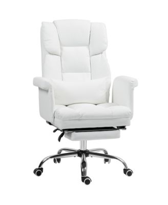 Executive Office Chair with Footrest and Lumbar Support,