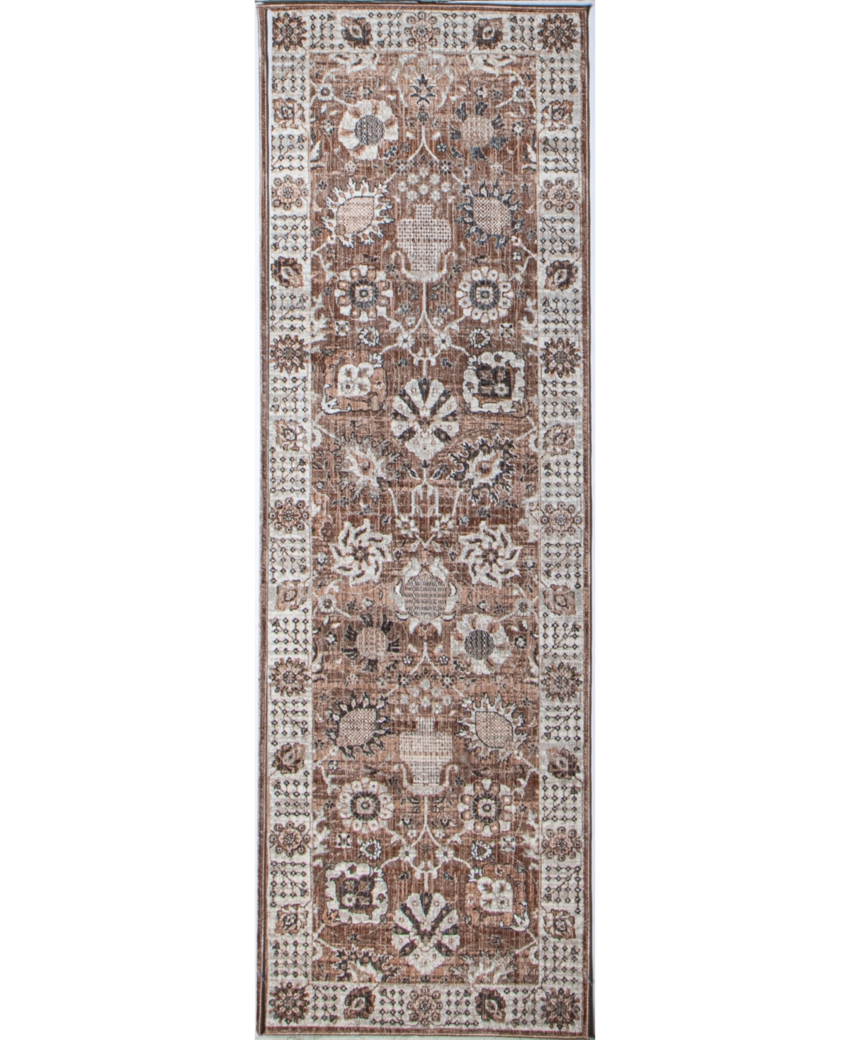 Bb Rugs Legacy Lgc101 2'6"x10' Runner Area Rug In Rose