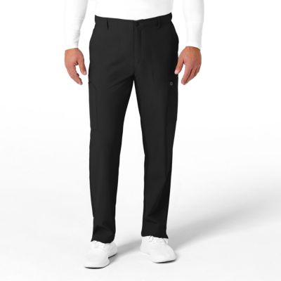 Men's W123 Flat Front Cargo Scrub Pant