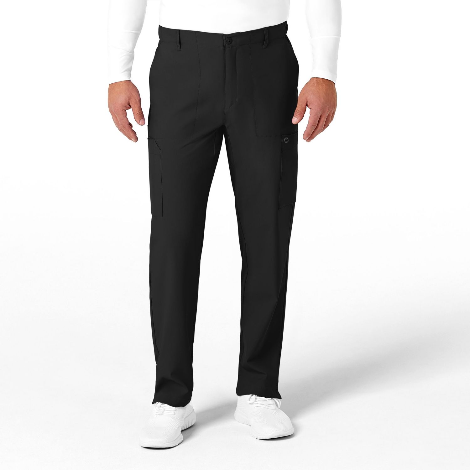Men's W123 Flat Front Cargo Scrub Pant Regular