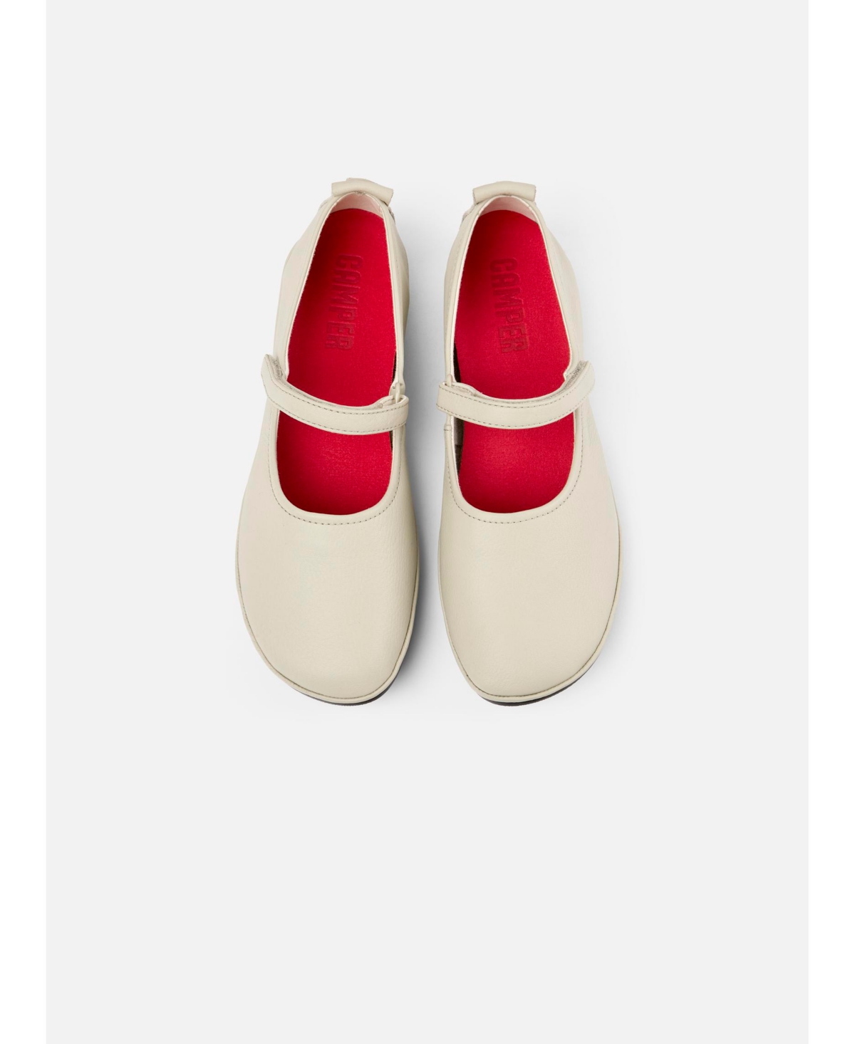 Camper Women's Right Nina Flats -pastel Grey