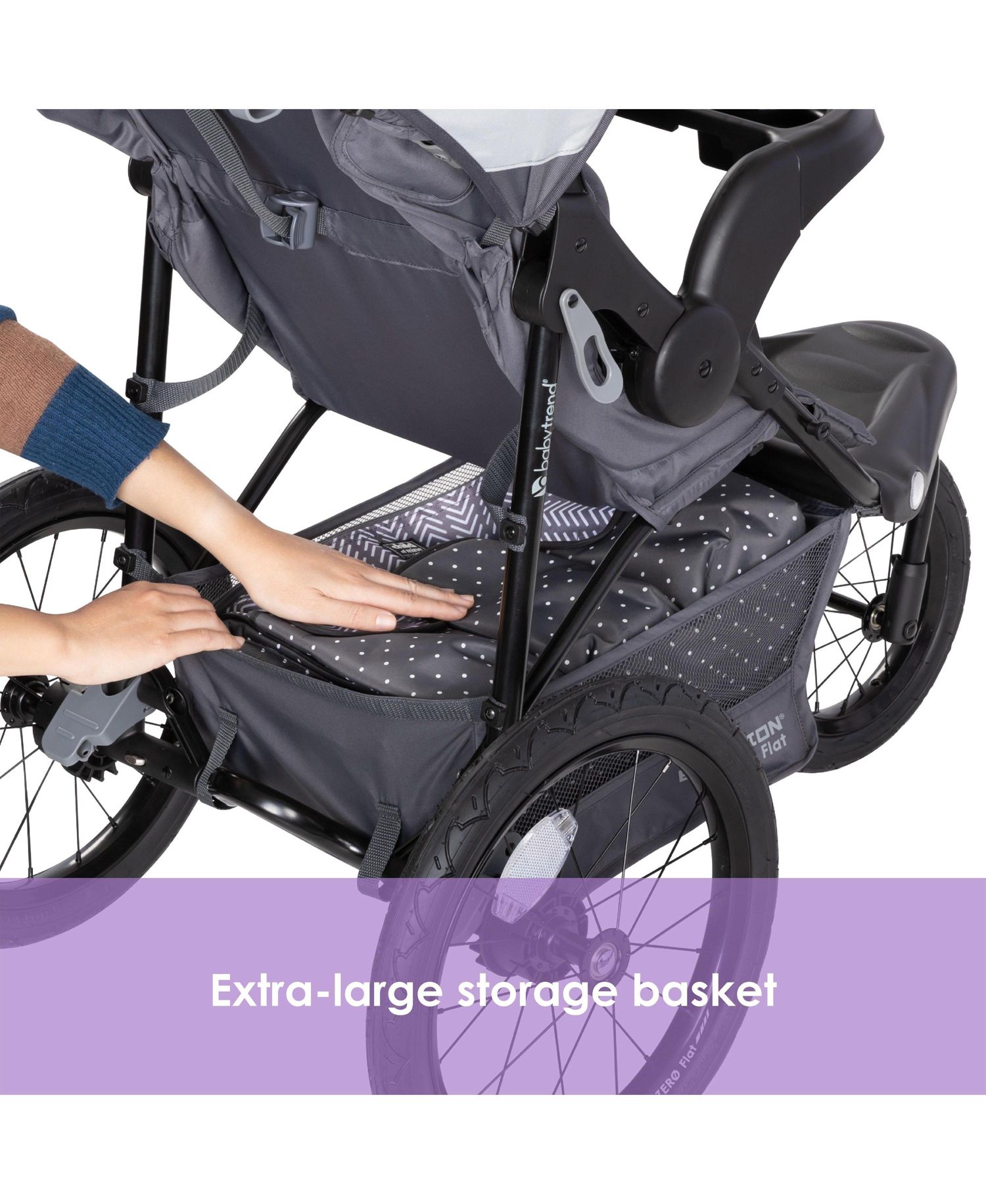 Expedition Zero Flat Jogger with LED Lights