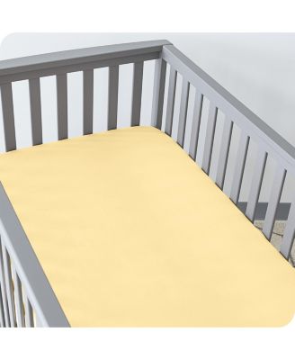 Microfiber Pack of 3 Fitted Crib Sheet, Crib