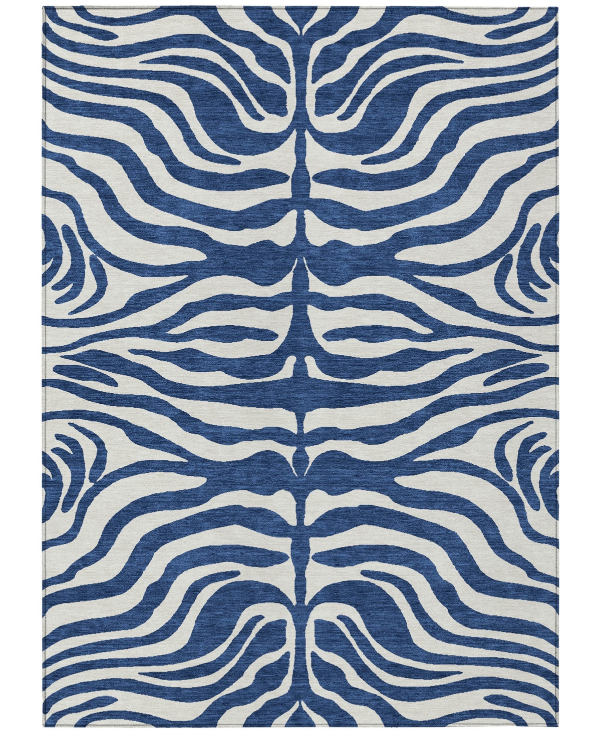 Addison Chantille Machine Washable Acn1042 2'6"x3'10" Area Rug In Navy